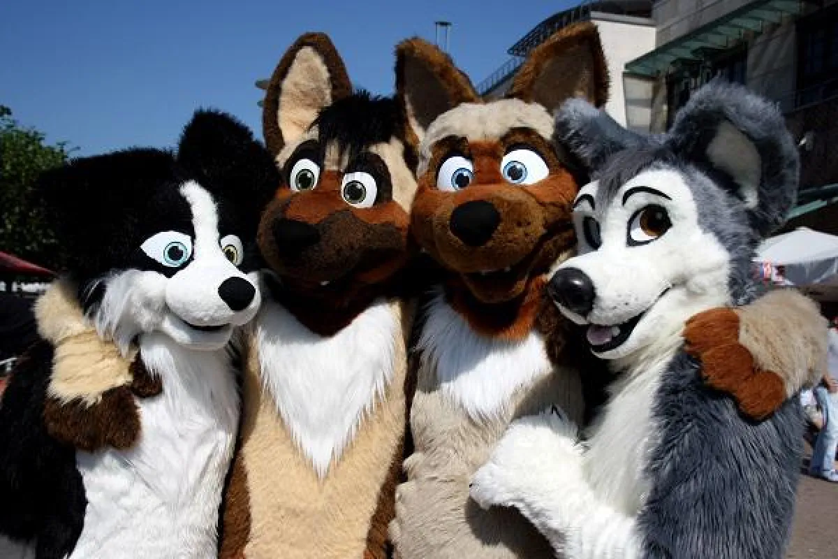 Die Living Characters in Aktion.