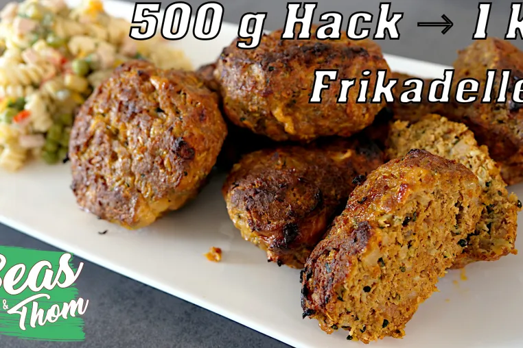 Bild: Krefelder YouTuber zeigt Spar-Rezept: Aus 500 Gramm Hackfleisch wird ein ganzes Kilo Frikadellen