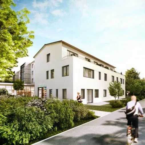 Bild: Mitten in Maisach: Kaufvertrag für ca. 1.000 m² Ärztehaus im Wohn- und Gewerbekomplex unterschrieben
