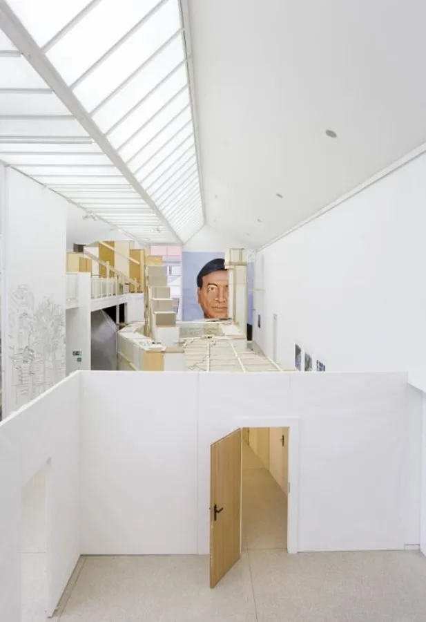 Ausstellungsansicht: raumlaborberlin im Heidelberger Kunstverein, 2008 (Foto: Christian Buck)