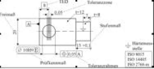 Bild: Neue ISO-Toleranznormung zur eindeutigen Bauteilbeschreibung