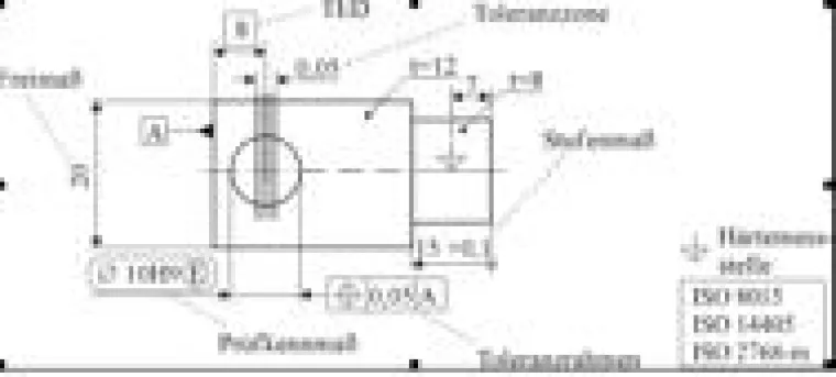 Neue ISO-Toleranznormung zur eindeutigen Bauteilbeschreibung Bild: Neue ISO-Toleranznormung zur eindeutigen Bauteilbeschreibung