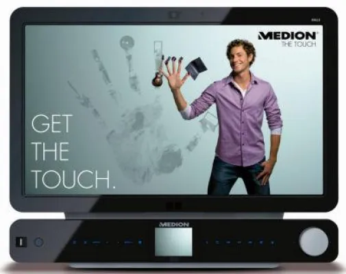 Bild: Jaeger schiesst für MEDION "THE TOUCH"