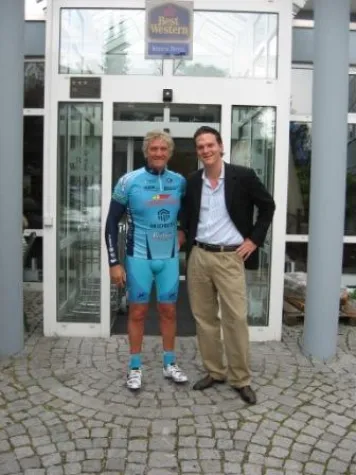 Bild: Sportlicher Benefiz Besuch im Best Western Atrium Hotel