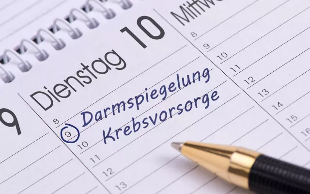 Bild: Darmkrebsvorsorge noch früher - IKK BB bietet einmalige Koloskopie bereits mit 40 bzw. 45