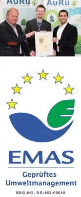 Bild: Urkunde für freiwilliges Umweltmanagement