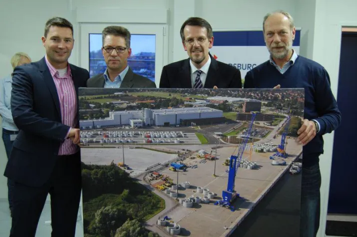 Bild: Neue Räumlichkeiten im RENDSBURG PORT