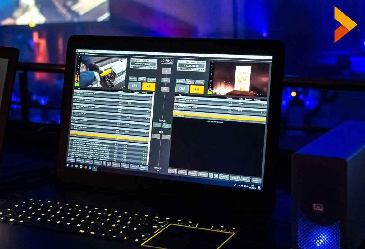 Playdeck im Live-Einsatz