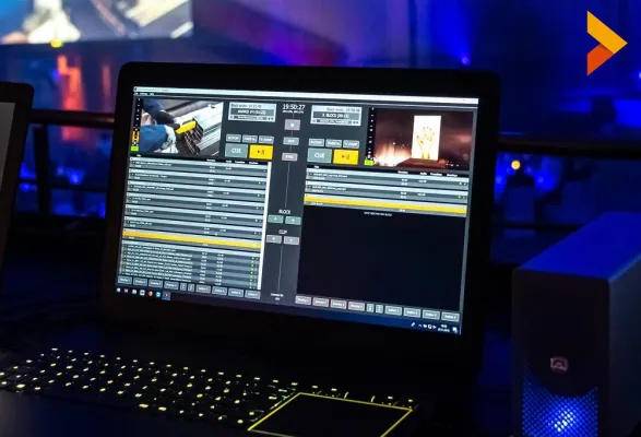 Bild: Komfortable Video-Playoutlösung für Live Events