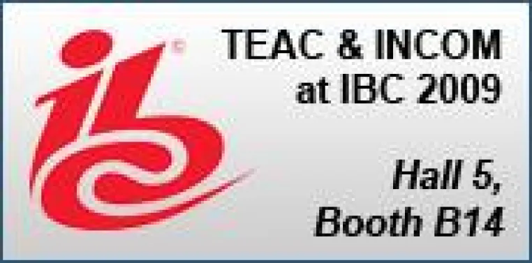 Bild: TEAC & INCOM - Professionelle Duplikations- und Speichertechnologien auf der IBC 2009