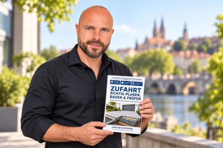 Einfahrt richtig planen: Neuer Fachratgeber zeigt, worauf Bauherren achten sollten Bild: Einfahrt richtig planen: Neuer Fachratgeber zeigt, worauf Bauherren achten sollten