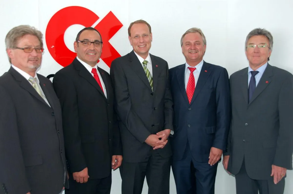 Neuer CargoLine-Beirat (v.l.n.r.): Anton Galster (Finsterwalder, Halle), André Biwer (Lebert, Kempten), Vorsitzender Stefan Seils (Bursped, Hamburg), stv. Vorsitzender Udo Schneider (Schäfer, Neunkirc