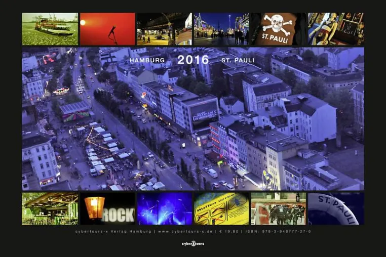 Bild: Fotokalender Hamburg - St. Pauli 2016