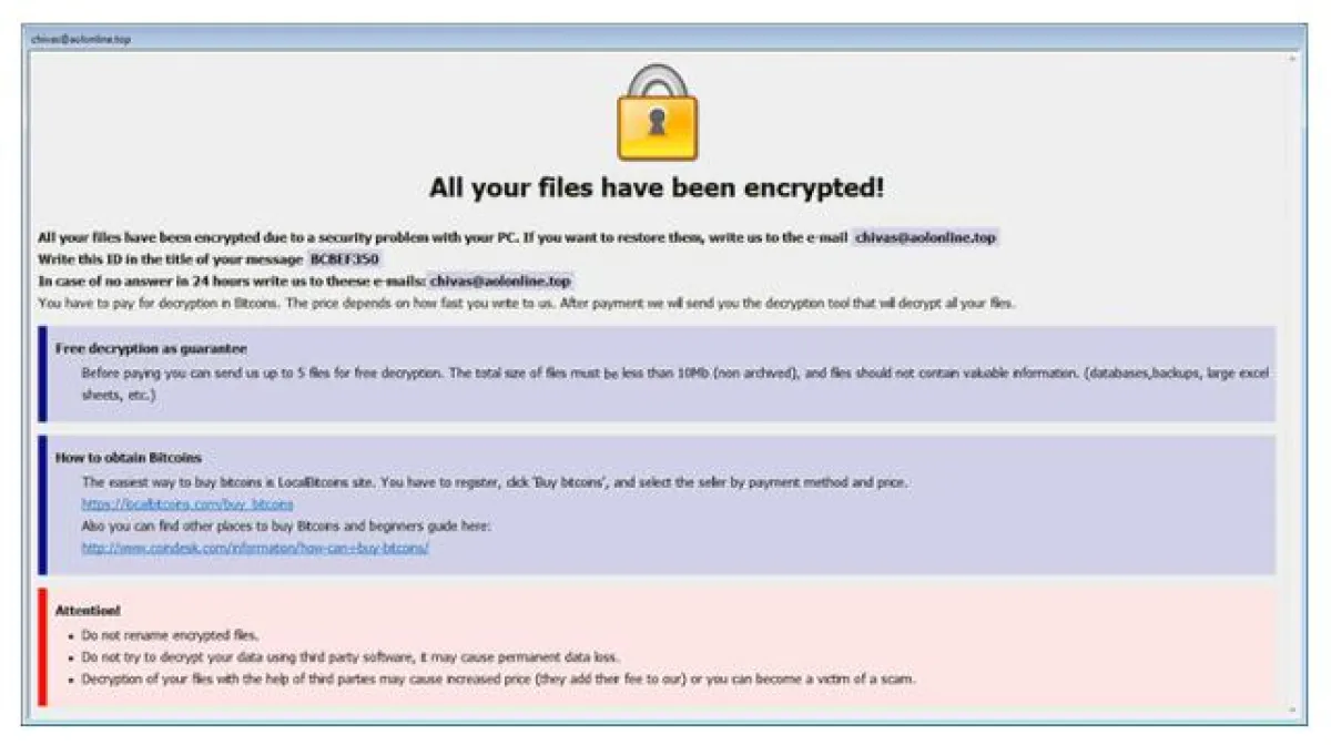Arena Trojan Virus