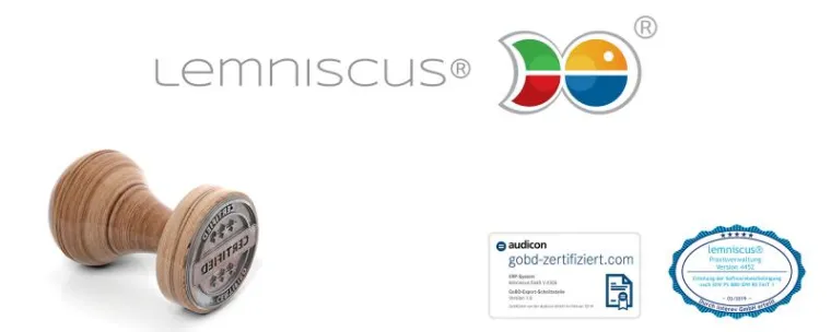 Bild: Lemniscus seit 2019 - GoBD zertifiziert