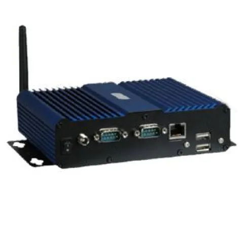 Bild: IBX-300B/BC - die lüfterlose Dual Core Box für Sicherheits- und Überwachungssysteme