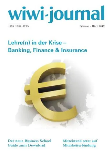 Bild: Lehre(n) in der Krise – Banking, Finance & Insurance