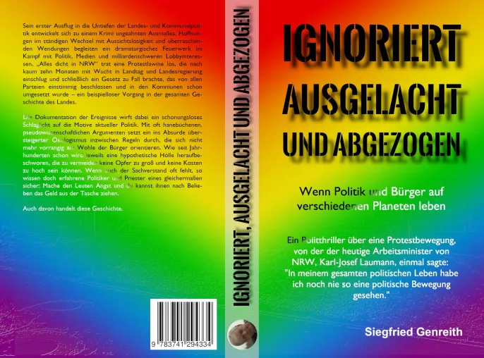 Bild: Buchneuerscheinung: “Ignoriert, ausgelacht und abgezogen“ – ein Politthriller