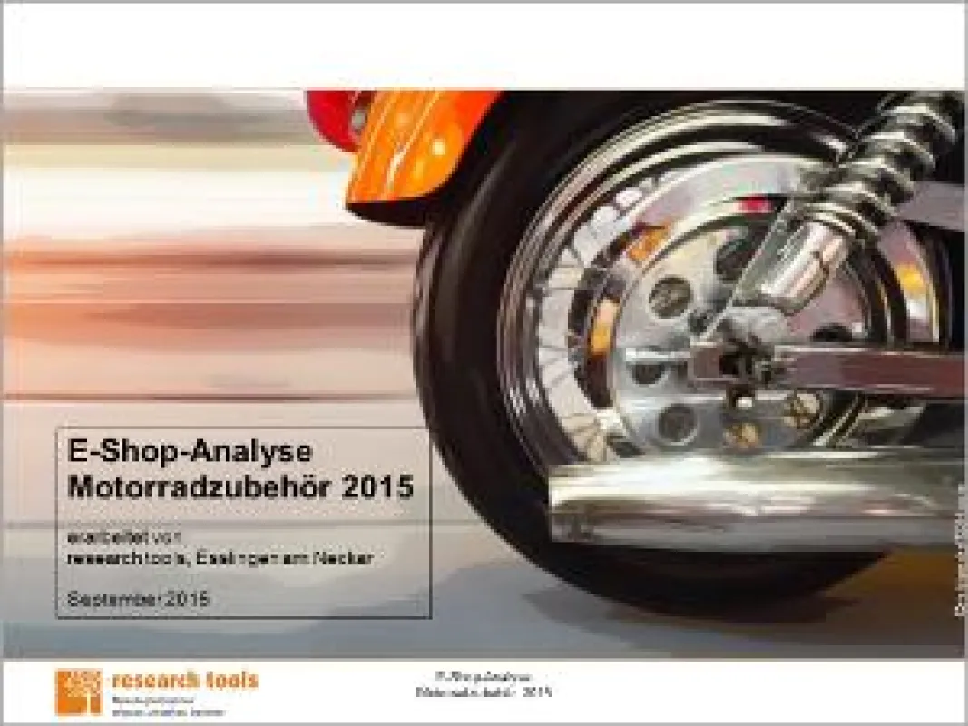 E-Shop-Analyse Motorradzubehör 2015