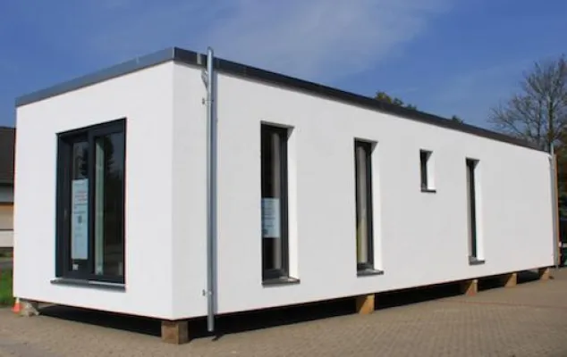 Bild: Smart House GmbH stellt Konzepte für den Bau von Flüchtlingsheimen vor