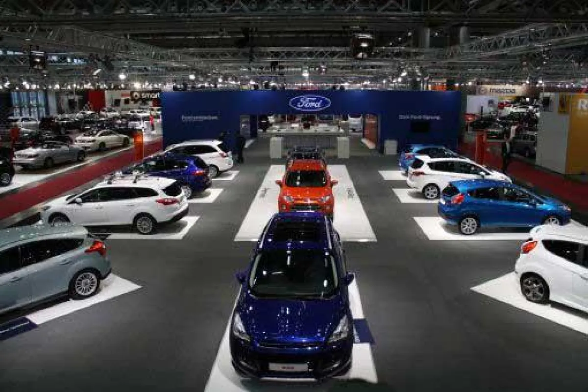 FORD-Auftritt auf der Vienna Autoshow (Foto: BRAND-L, frei zur Veröffentlichung bei Namensnennung)