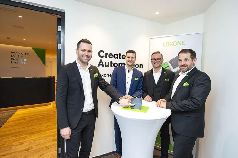 Loxone: Niederlassung Loxone Deutschland Nord eröffnet Bild: Loxone: Niederlassung Loxone Deutschland Nord eröffnet