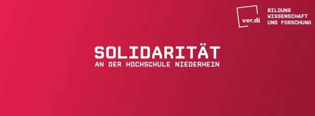 ver.di kommt mit einer Hochschulgruppe an die HS Niederrhein Bild: ver.di kommt mit einer Hochschulgruppe an die HS Niederrhein