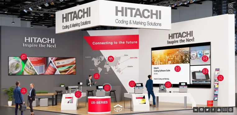 Bild: Hitachi Coding & Marking Solutions -Treten Sie ein in die virtuelle Welt von Hitachi Coding & Marking