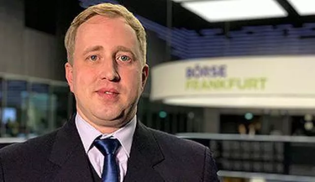 Bild: Börsenstratege Ulrich W. Hanke auf der Invest 2017