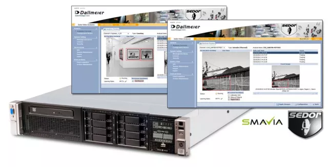 Neue SEDOR® Videoanalyse Server Appliance von Dallmeier Bild: Neue SEDOR® Videoanalyse Server Appliance von Dallmeier