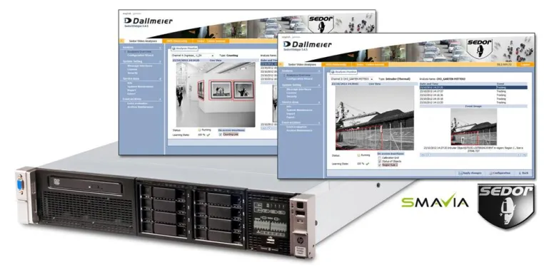 Bild: Neue SEDOR® Videoanalyse Server Appliance von Dallmeier