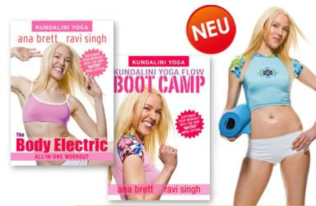 Die neuen Yoga-DVDs von Ana Brett & Ravi Singh