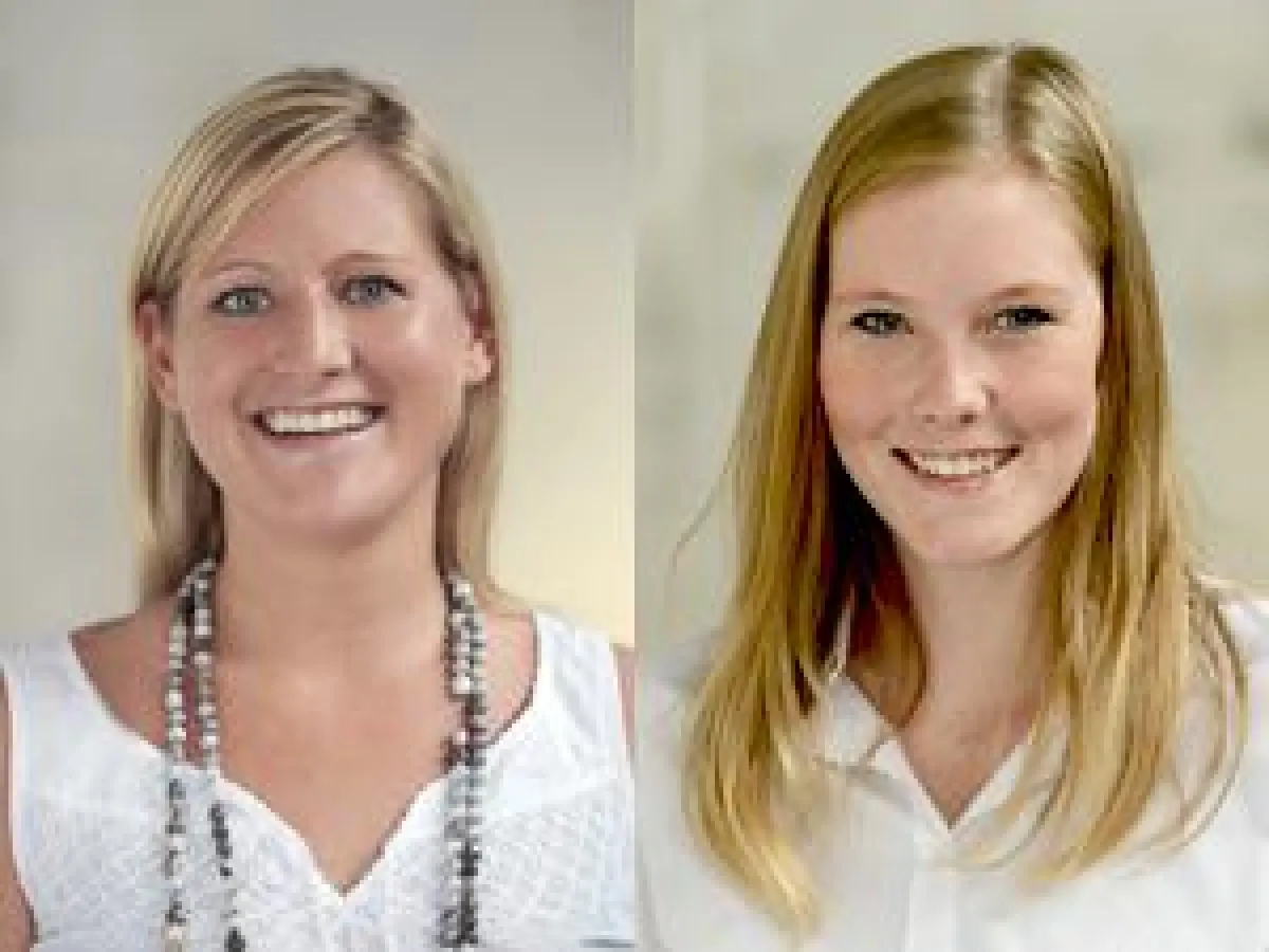 Neu im Team von Pure Perfection: Martina Mrotzeck (links) und Catharina Zintel