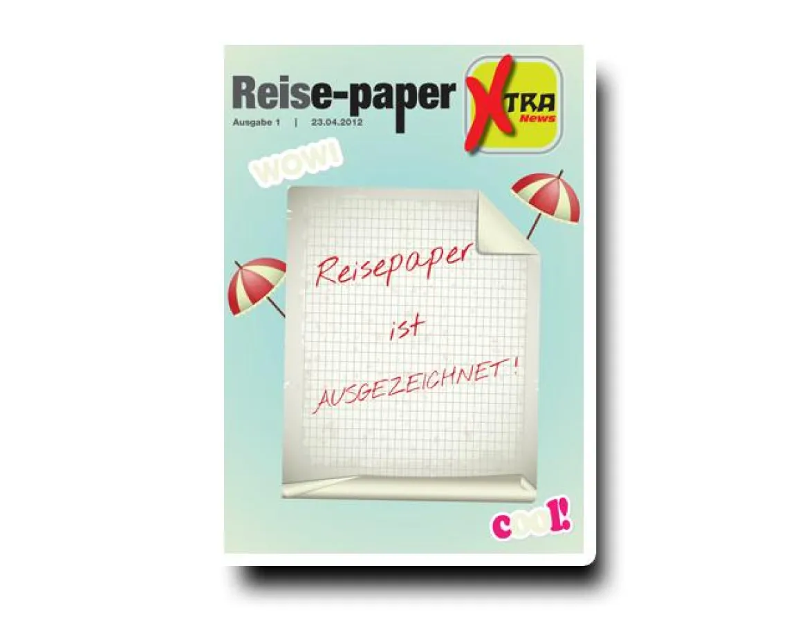 Erste Ausgabe Reisepaper Xtra News