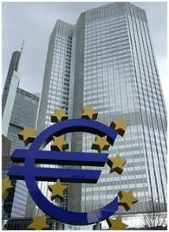 Bild: Der Euro auf Talfahrt