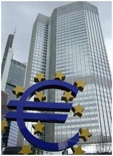 Bild: Der Euro auf Talfahrt