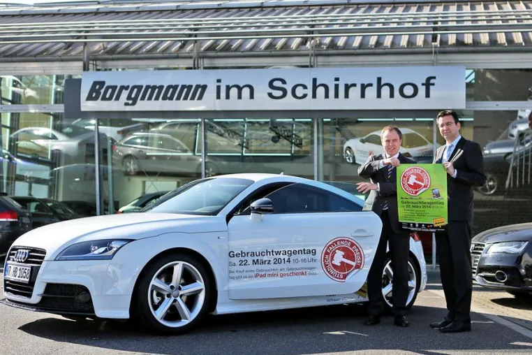 Gebrauchtwagentag & Audi A3 Cabrio Präsentation bei Autohaus Borgmann in Krefeld Bild: Gebrauchtwagentag & Audi A3 Cabrio Präsentation bei Autohaus Borgmann in Krefeld