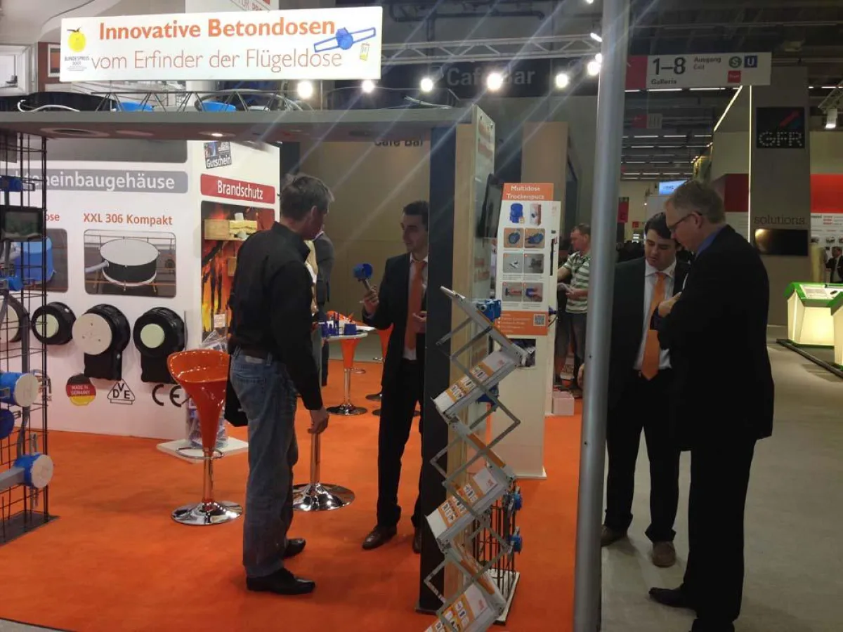 Der neu konzipierte Primo Messestand auf der Light+Building in Frankfurt