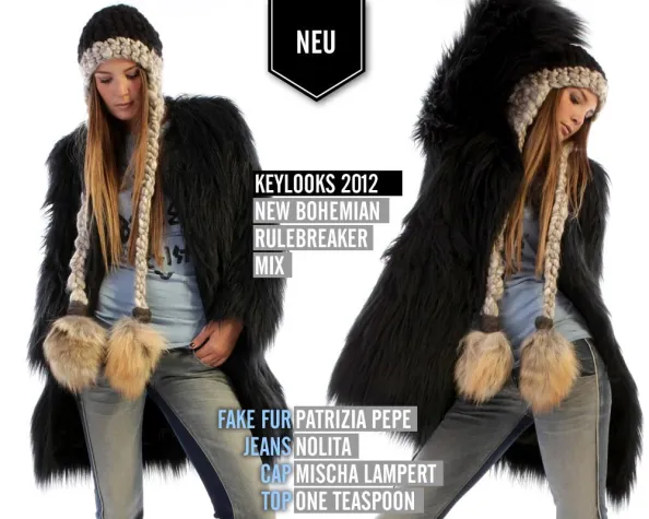 Bild: Patrizia Pepe - Business meets Rulebreaker