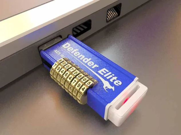 Bild: OPTIMAL System-Beratung auf der it-sa 2010: Sicherster USB-Stick der Welt auch für MacOS und Linux