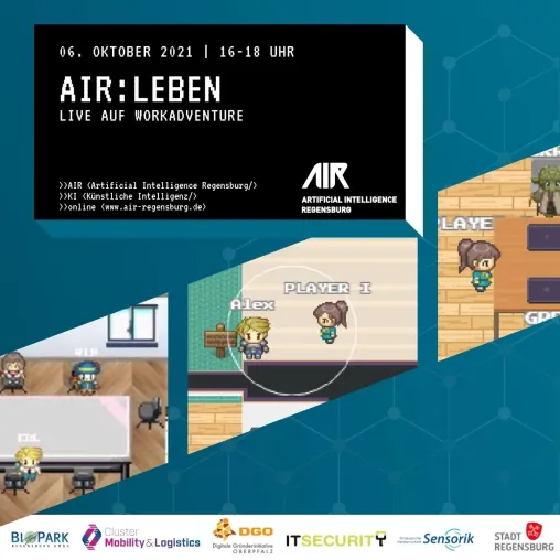 Diskussion erwünscht! Stellen Sie Ihre Fragen zu Cybersecurity und KI auf der AIR-Leben am 6. Oktober 2021 Bild: Diskussion erwünscht! Stellen Sie Ihre Fragen zu Cybersecurity und KI auf der AIR-Leben am 6. Oktober 2021