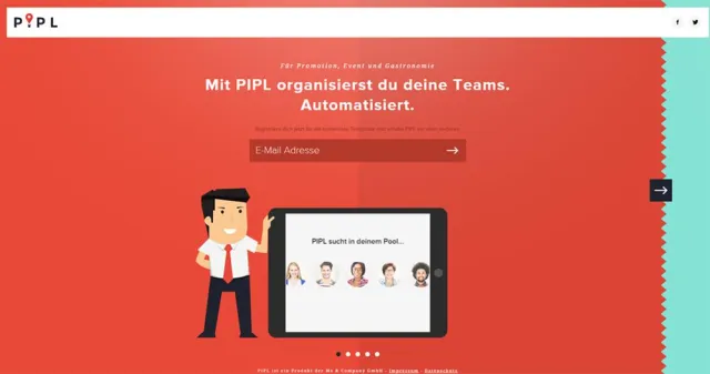 Me & Company stellt PIPL vor: Online-Service zur automatisierten Planung von Aushilfen Bild: Me & Company stellt PIPL vor: Online-Service zur automatisierten Planung von Aushilfen