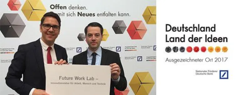 Bild: Future Work Lab ist »Ausgezeichneter Ort« 2017