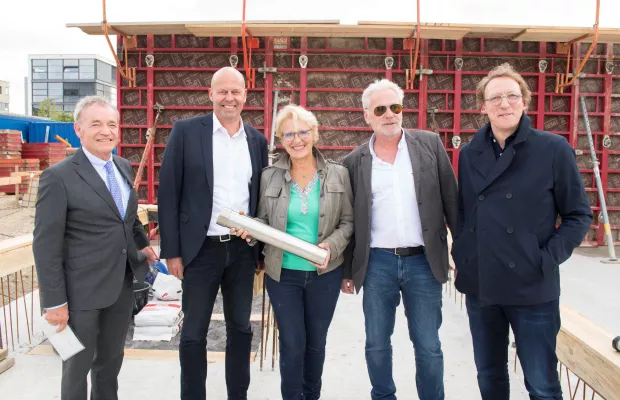 Kinderwunschzentrum Niederrhein legt Grundstein für Praxisneubau Bild: Kinderwunschzentrum Niederrhein legt Grundstein für Praxisneubau