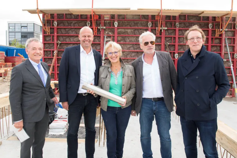 Bild: Kinderwunschzentrum Niederrhein legt Grundstein für Praxisneubau