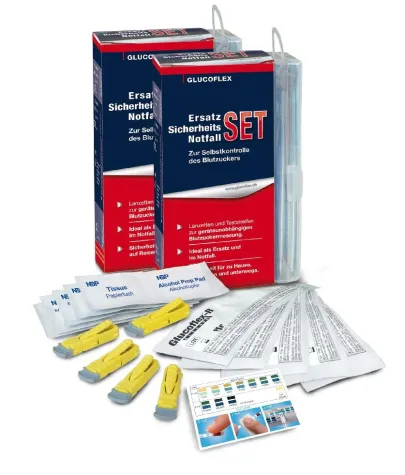 Bild: Diabetes und Reisen – auf der sicheren Seite mit dem Glucoflex Sicherheits-Set