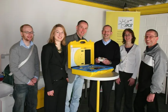 Weltweite Nachfrage an Lehrmitteln aus Kassel - Bündnis 90/Die Grünen zu Gast bei IKS Photovoltaik Bild: Weltweite Nachfrage an Lehrmitteln aus Kassel - Bündnis 90/Die Grünen zu Gast bei IKS Photovoltaik