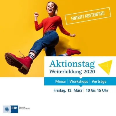 Bild: IHK Aktionstag Weiterbildung am 13. 03. 2020 in Darmstadt