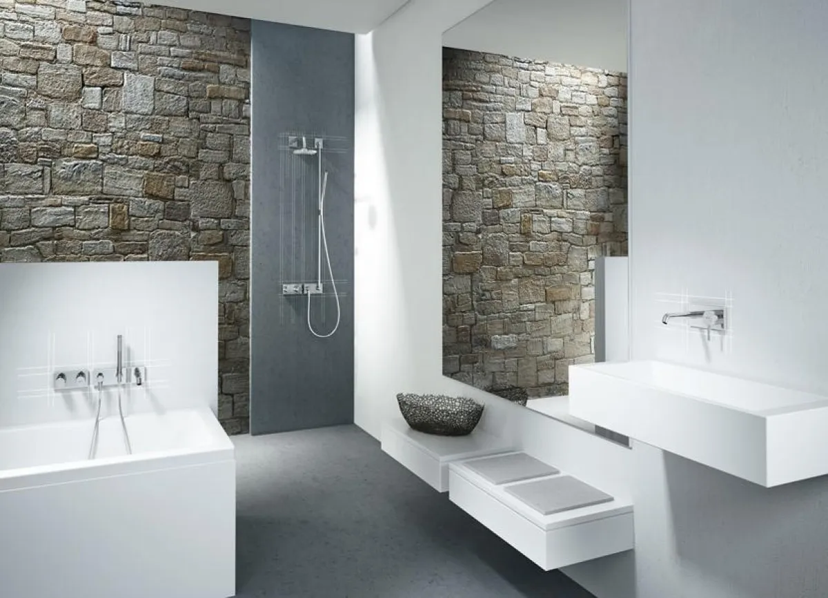 Das Unterputzsystem HANSAMATRIX. Foto: Hansa Armaturen GmbH