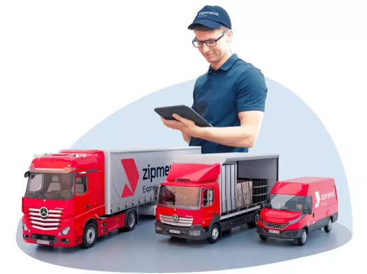 Bild: zipmend Express übernimmt 3PL Spotmarkt-Geschäft (LKW Transporte zu  Tagespreisen) der instafreight GmbH